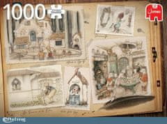 Jumbo Puzzle Kniha pohádek Efteling 1000 dílků