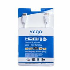 Vega AA-1069 HDMI kabel 8m bílý