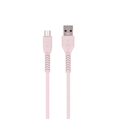maXlife MXUC-04 microUSB kabel 1m OEM0100846 růžová
