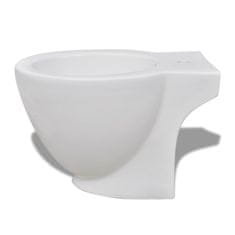 Greatstore Toaletní mísa a bidet , bílá keramika