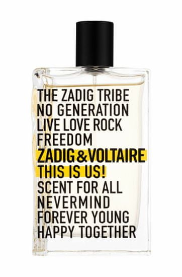 Zadig & Voltaire 100ml this is us!, toaletní voda