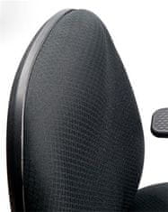 MAYAH Manažerská židle, textilní, černá základna, MaYAH, "Energetic", černá, 10012-02 BLACK