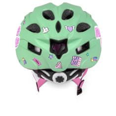 Seven Cyklistická helma In-mold Minnie zelená