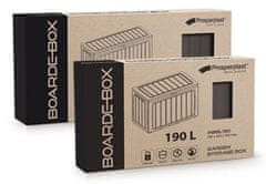 Prosperplast Zahradní box BOARDEBOX 190 l - antracit 78 cm PRMBBL190-S433