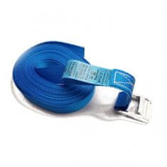 Sewota Upínací pás, jednodílný se sponou, 25mm, LC 125/250daN, modrý, 6m
