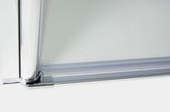 Arttec Dvoukřídlé sprchové dveře do niky COMFORT C 15 čiré sklo 132 - 137 x 195 cm