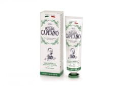 Pasta Del Capitano CAPITANO 1905 NATURAL HERBS - premium zubní pasta bylinná s mikrogranulemi 75 ml + DÁREK ZDARMA pasta 15 ml