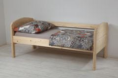 Gazel BERGHEN dřevěná postel 90 - Pečovatelské lůžko