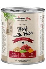 Dog konz. Pure Beef with Rice 800g