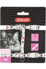 Zolux Postroj kočka ARROW nylon šedý