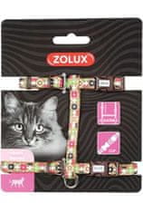 Zolux Postroj kočka ARROW nylon čokoládový