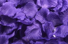 Medvídárek Okvětní lístky růže 400 ks - fialovo modré