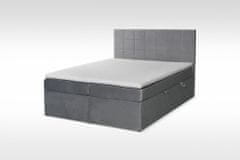 eoshop Manželská postel Boxspring soft + rošt, lamino, 160x200cm