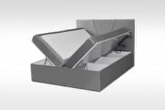 eoshop Manželská postel Boxspring basic + rošt, lamino, 180x200 cm