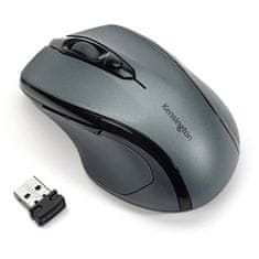 Kensington Myš "Pro Fit", šedá, bezdrátová, optická, velikost střední, USB, K72423WW