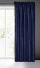 Záclona připravená Ada na pásce 140X270 cm tmavě modrá