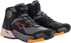 Alpinestars boty CR-X Drystar černo-oranžovo-šedo-béžové 43,5/10,5