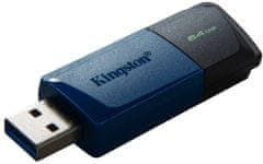 Kingston DataTraveler Exodia M - 32GB, modrá (DTXM/64GB)