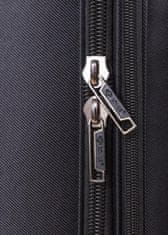 Velký cestovní kufr XL STL1311 soft černá/hnědá