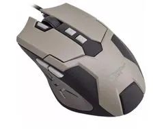 INTEREST Optická herní myš značky VANDER LIFE s rozlišením 3600DPI a 8 tlačítky.