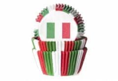 Košíček na muffiny vlajka Itálie 50ks