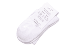 Kašmir Sportovní ponožky ORIGINAL KS02 white - 43-45