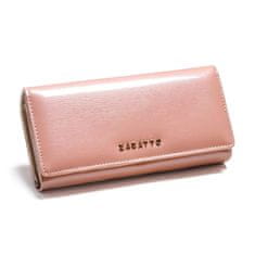 ZAGATTO Objemná dámská peněženka na karty ZG-46-SH PINK