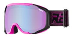 Relax lyžařské brýle - De-vil, růžová, modrý zorník