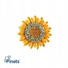 Pinets® Brož slunečnice - přívěšek