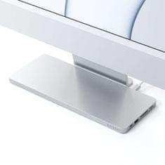 Satechi USB-C iMac Dock Hub SSD Station pro iMac 24 stříbro