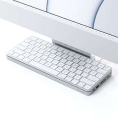 Satechi USB-C iMac Dock Hub SSD Station pro iMac 24 stříbro
