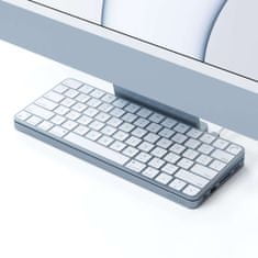 Satechi USB-C iMac Dock Hub SSD Station pro iMac 24 modrá