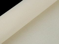 Kraftika 5m 2 vanilková vyšívací tkanina kanava 54 oček šíře 50 cm