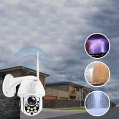 VYZIO® Bezdrátová IP venkovní wifi kamera s aplikací, nočním viděním, otočným ovládáním DIGICAM, WIFI, IP, Full-HD, 1080p, 340° DIGICAM + Paměťová MicroSD Card | DIGICARD