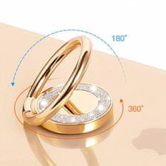 Tech-protect Ring Holder - držák na mobil prsten, Magnetic Tech-Protect růžový
