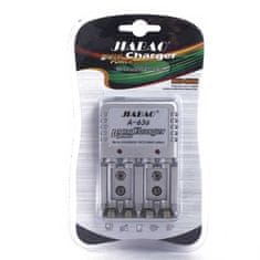 INTEREST Digitální nabíječka baterií Jiabao JB-636 vhodná pro baterie AA/AAA/9V.