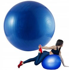 Wings Gymnastický míč na jógu modrý 65cm