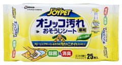 Japan Premium Vlhčené ubrousky na odstranění pachů a nečistot po psí toaletě na přírodní bázi, 25 ks, 20 x 30 cm