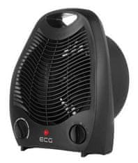 ECG Teplovzdušný ventilátor TV 3030 Heat R Black