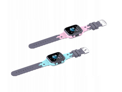 Sobex Dětské chytré hodinky s GPS lokátorem a fotoaparátem Q16 - růžové
