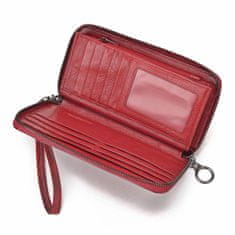 Carmelo červená dámská peněženka 2102 P CV