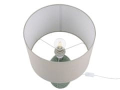 Beliani Keramická stolní lampa zelená OHIO