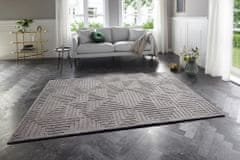 Elle Decor AKCE: 80x150 cm Kusový koberec New York 105092 Grey 80x150