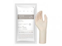 MERCATOR MEDICAL SANTEX Powder-Free Sterilní operační latexové rukavice 2 ks velikost 65