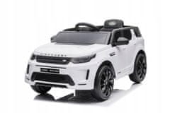 Lean-toys Range Rover bílý na baterie