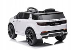 Lean-toys Range Rover bílý na baterie