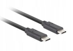 Lanberg Kabel CA-CMCM-32CU-0005-BK USB C - USB C 0.5m černý
