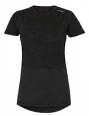 Husky Merino termoprádlo Dámské triko s krátkým rukávem černá (Velikost: M)