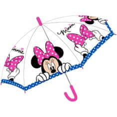 E plus M Dívčí transparentní deštník Disney - Minnie Mouse
