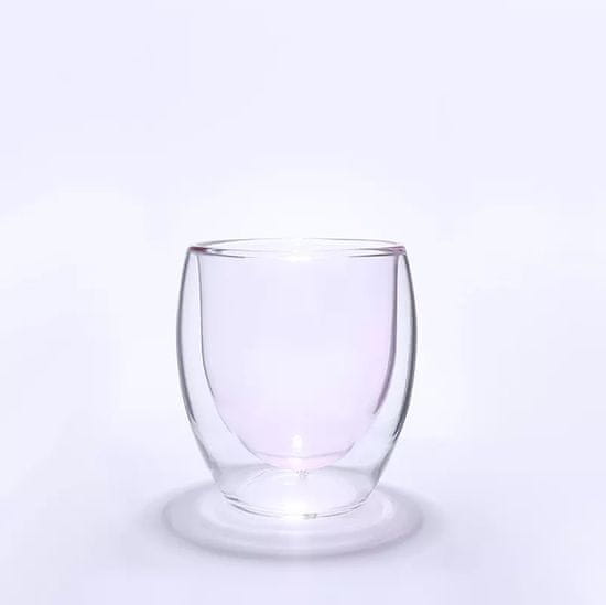 Ty Glass Termosklenice s dvojitým sklem 150ml - pink